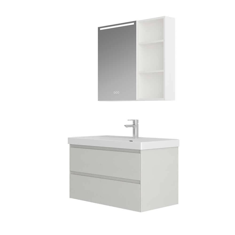 BC6165-090带灯款 木合金黄色视频APP黄瓜视频柜