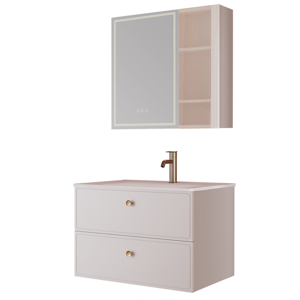 BC6301-080陶瓷盆款 生态实木黄色视频APP黄瓜视频柜